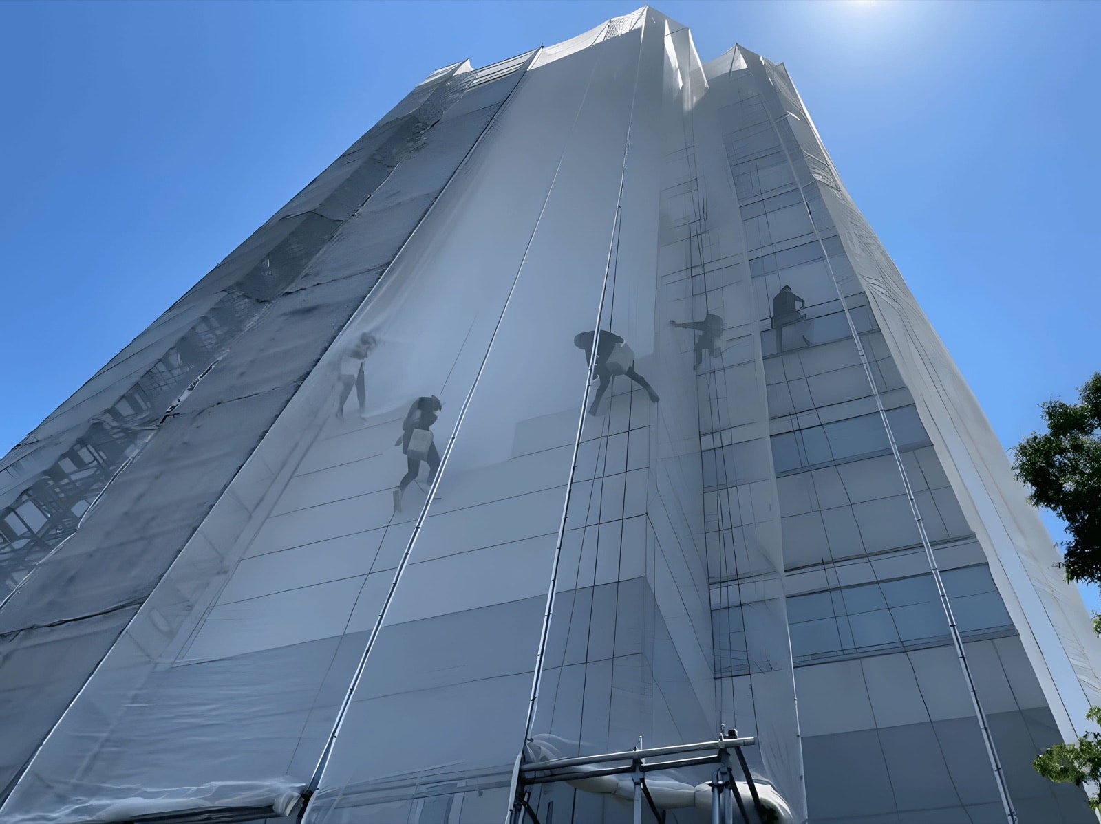 オフィスビル 外壁塗装工事